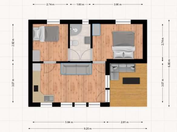 41m2 House
