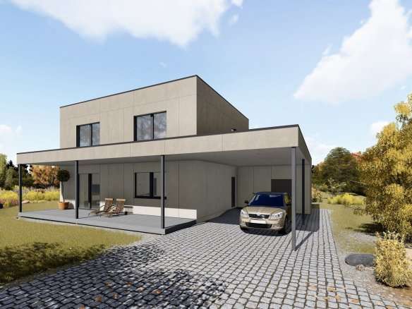 5-Schlafzimmer-Fertighäuser