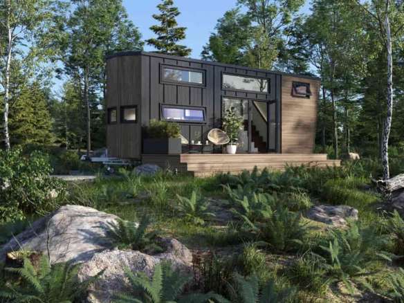 tiny house use as garden annexe is a good idea