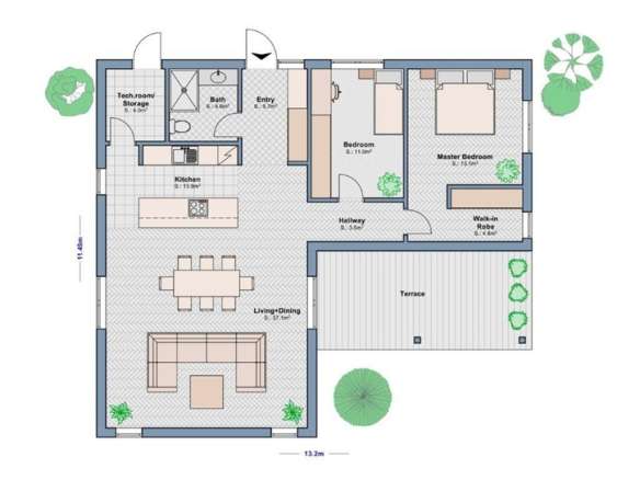 Modular house 114