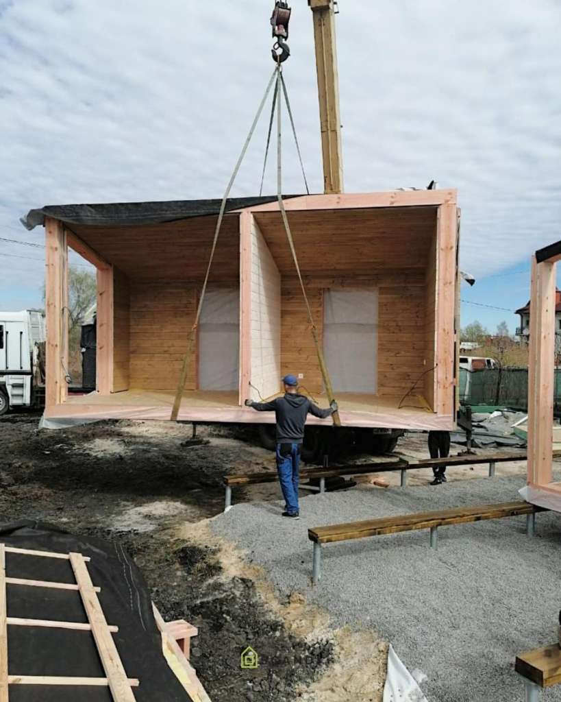 modulaire assemblage op locatie
