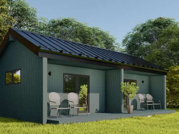 Modul 40 m² two-apartment house