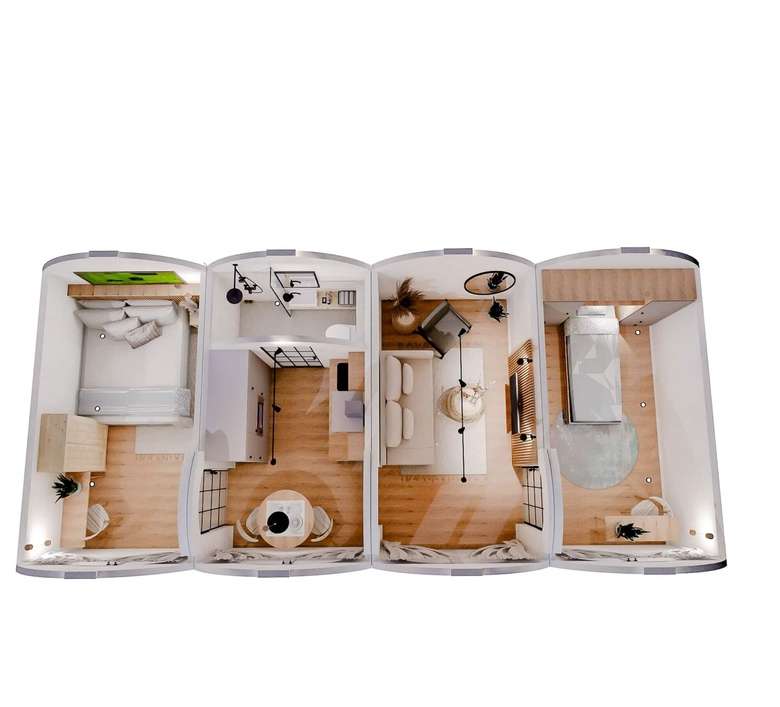 Modular 40: Einfamilienhaus und Mietwohnung