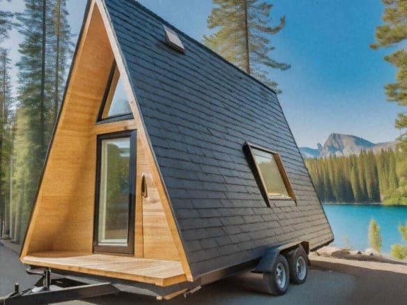 MK840 – A-Frame – Loft – 30m2 with furniture