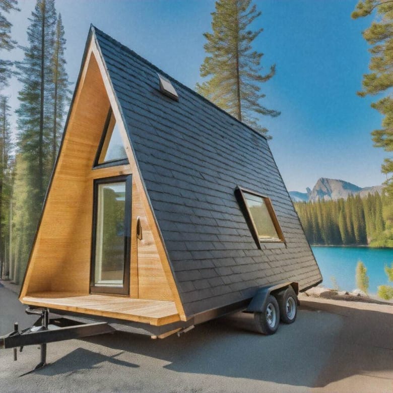 MK840 – A-Frame – Loft – 30m2 with furniture