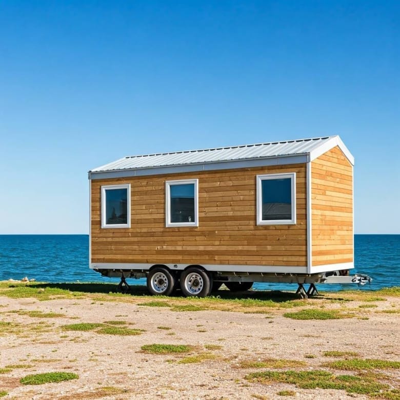 MK540 Single Storey – 14m2 with included furniture