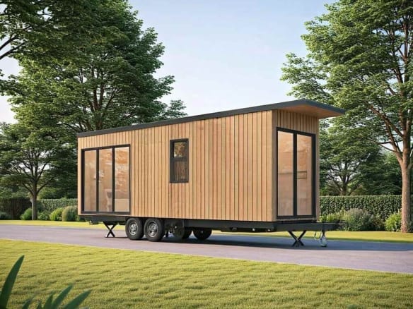 MK640 Single Storey – 16m2 with included furniture