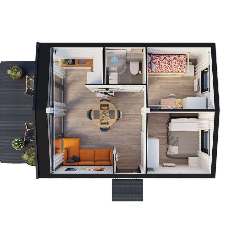 Modular house MG2
