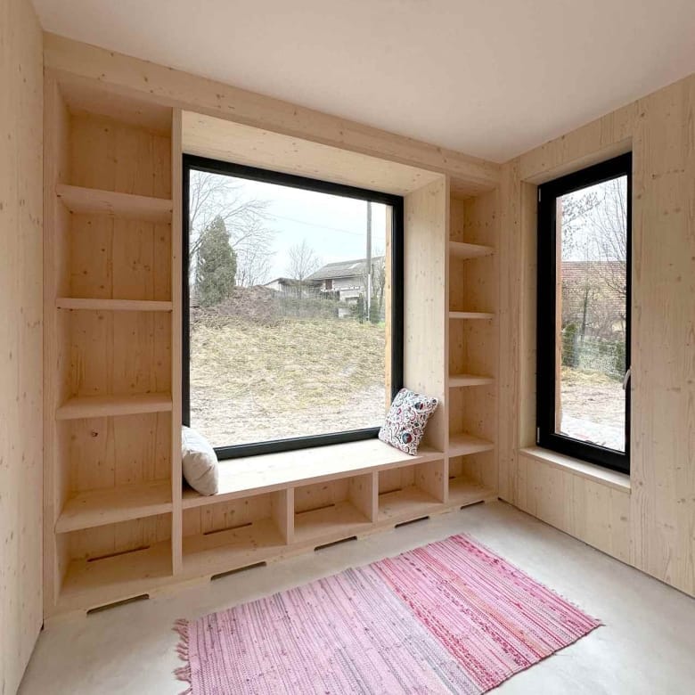 Probewohnen, 2,5-Blöcke-Haus
