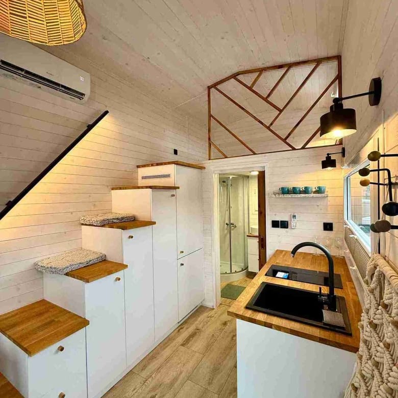 PORTO hout 05 / 6,5 m Basic (modulaire meubels)