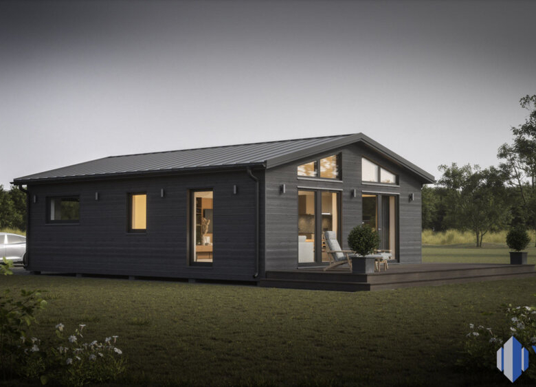 Bostadshus 76 m².