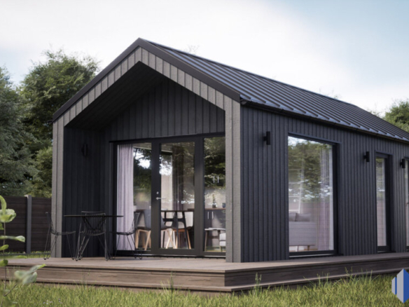 Summer House med loft 35 m².