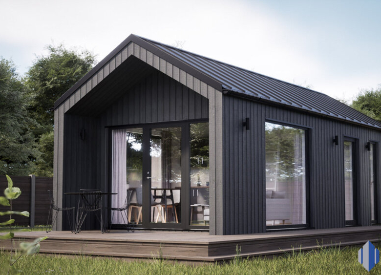 Summer House med loft 35 m².
