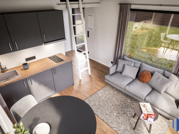 Summer House med loft 35 m².
