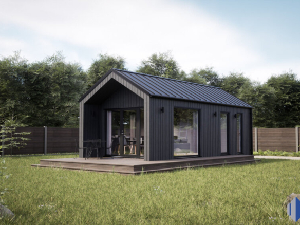 Summer House med loft 35 m².