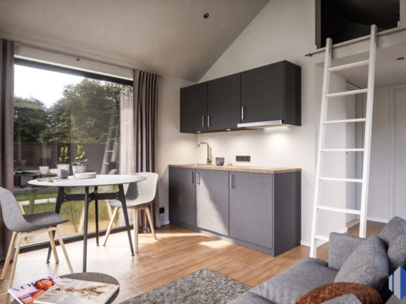 Summer House med loft 35 m².