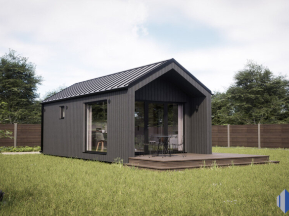 Summer House con soppalco di 35 m²
