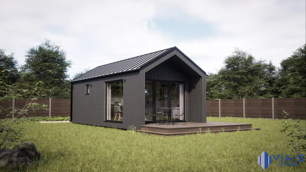 via-s-modular-houses-summer-house-with-a-loft-35m2-11 Summer House med loft 35 m².