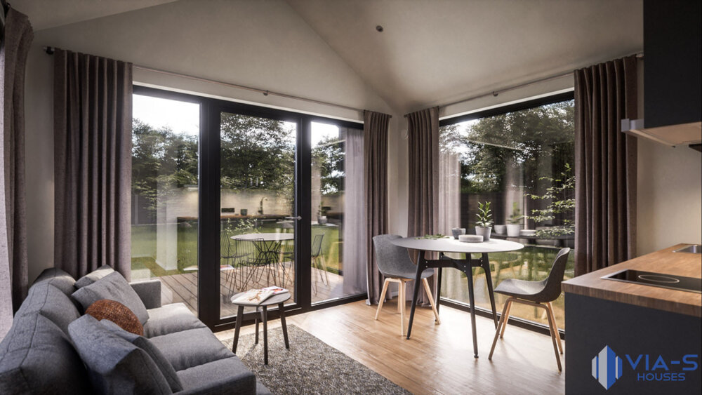 via-s-modular-houses-summer-house-with-a-loft-35m2-13 Summer House med loft 35 m².