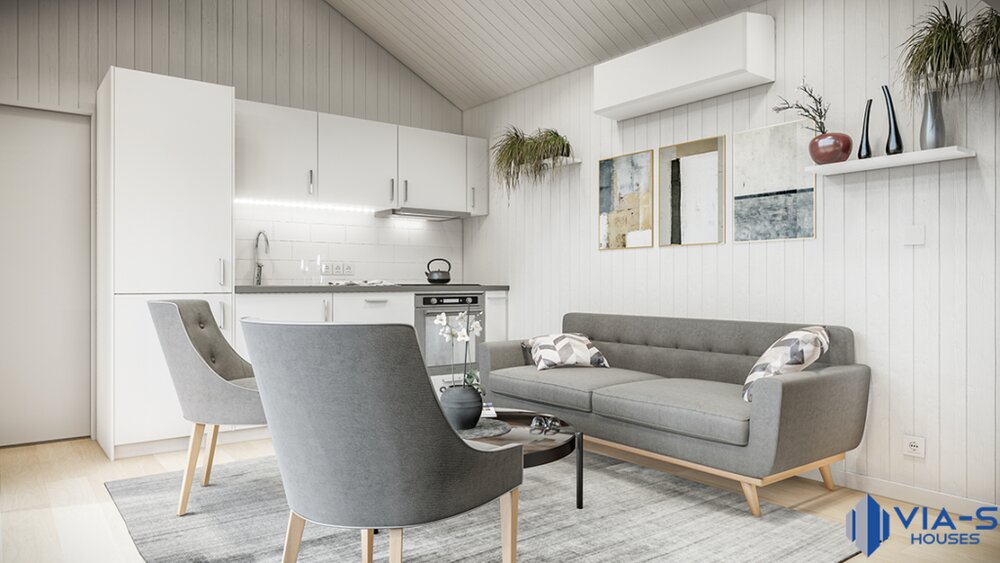 via-s-modular-houses-summer-house-with-a-loft-50m2-03 Summer House med hems 50 m²