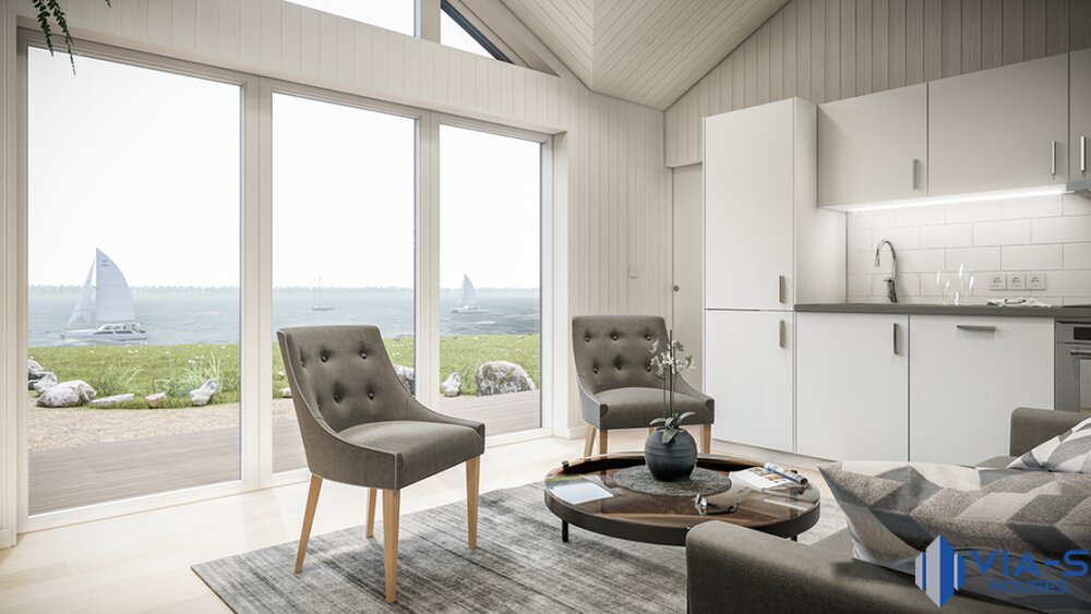 via-s-modular-houses-summer-house-with-a-loft-50m2-06 Summer House med hems 50 m²