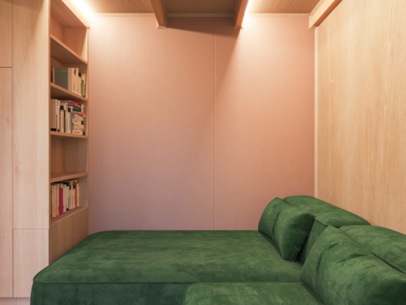 Tiny House Loft Mocha
