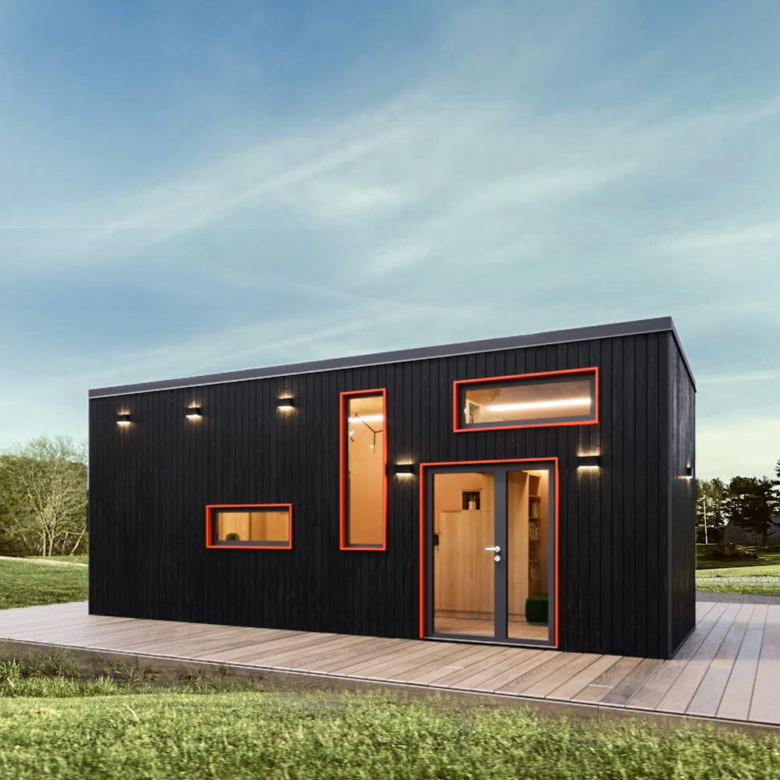 Tiny House Loft Mocha