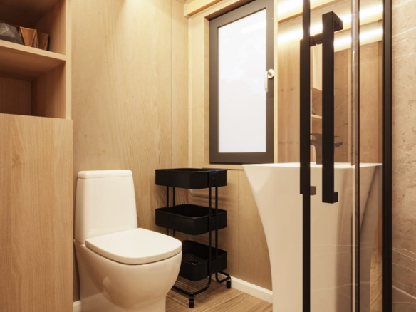 Tiny House Loft Mocha