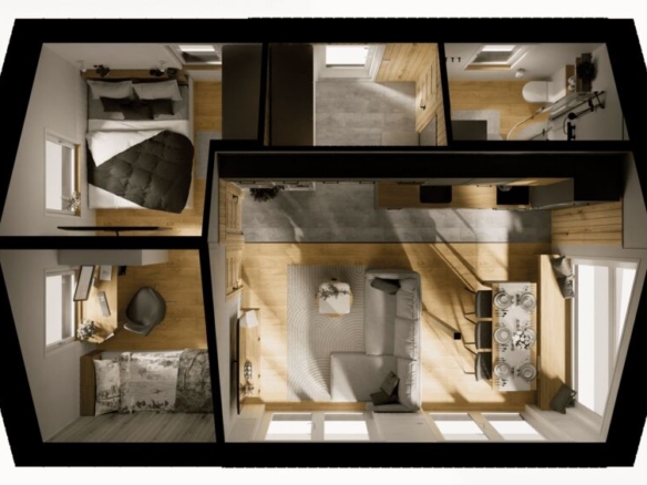 Casa modular Evergreen