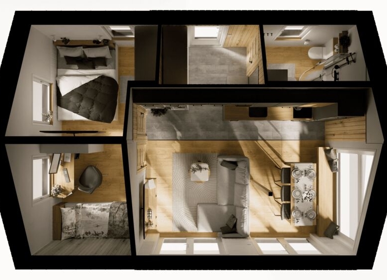 Casa modular Evergreen