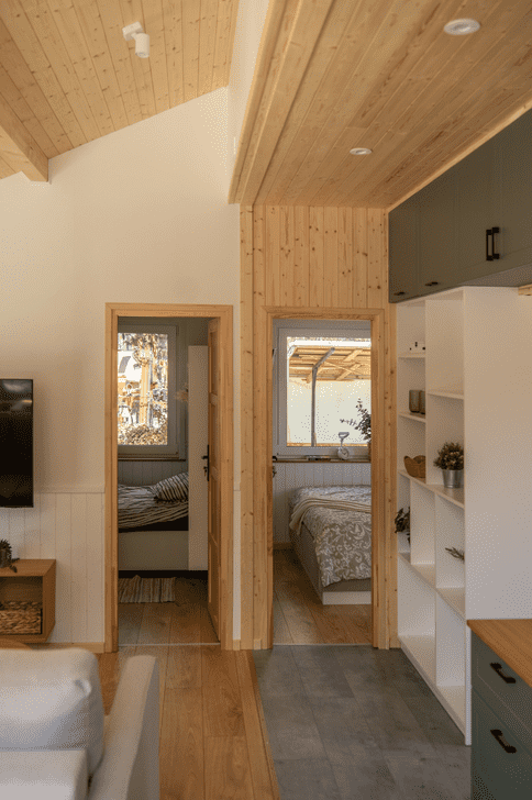 Evergreen Modulares Haus · Modulhaus mit 2 Schlafzimmern von Vagabond Haven