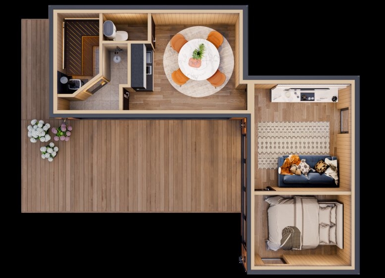 Hera · Modular cabin by CubeHouse