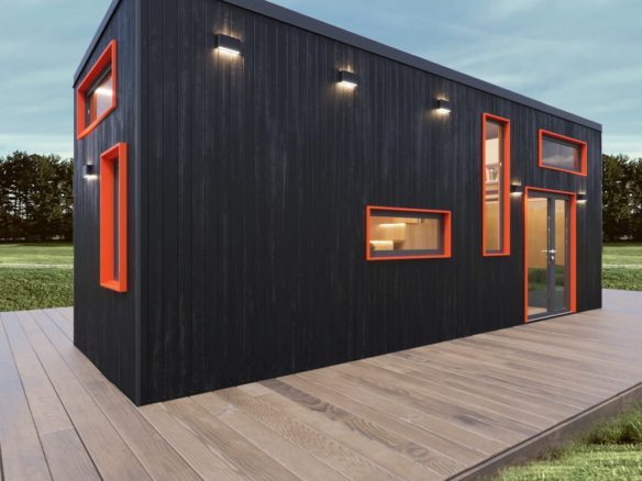 Tiny House Loft Mocha