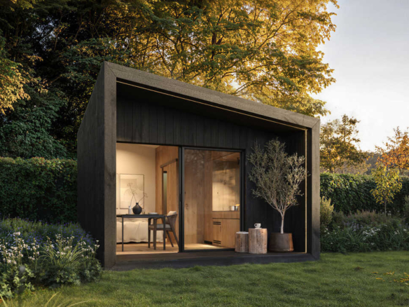 NOOK Double — Garden Room, Sloped Roof & Porch