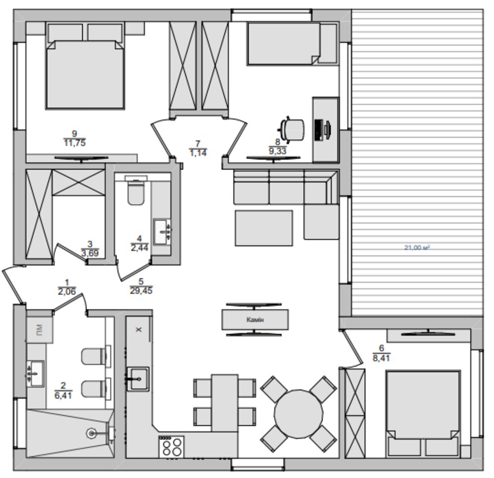 unitbud-92m2-11 Unitbud – 92 m²
