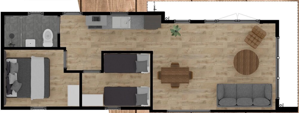 chaletleverancier-cube-50m2-14 Kostka