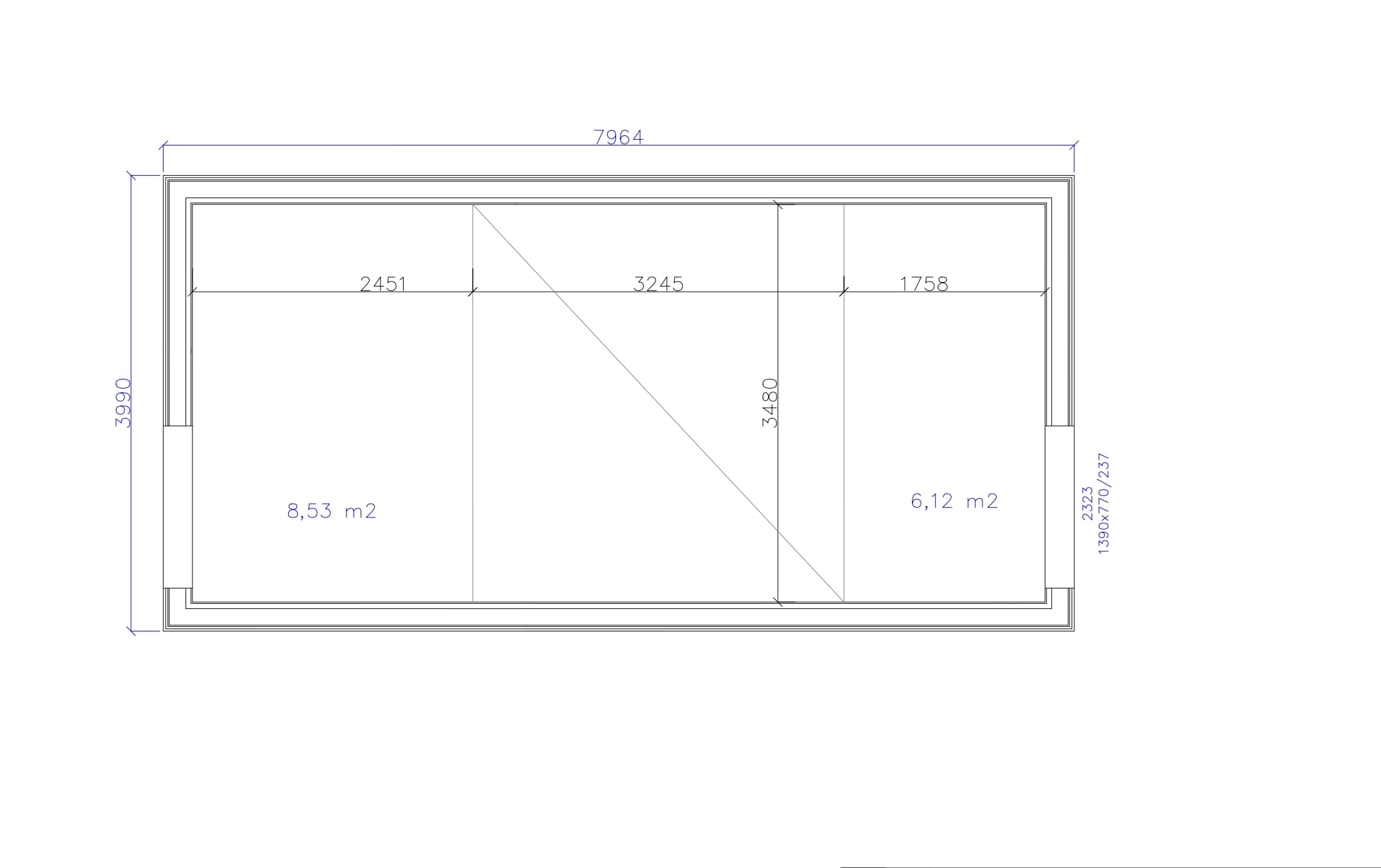 cabin-3-floorplan-03 Domki nr 3