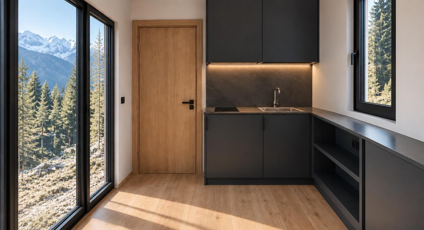 3-kitchen Tiny House