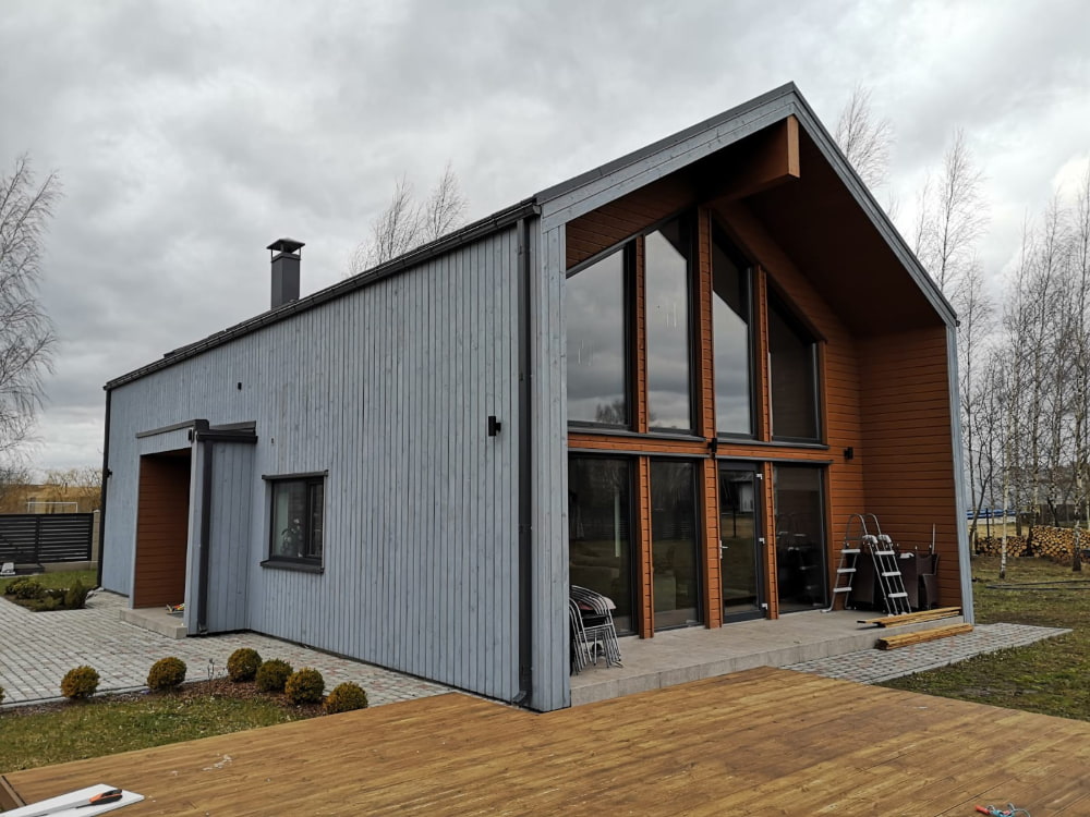 Standard house designs by Vitbūve